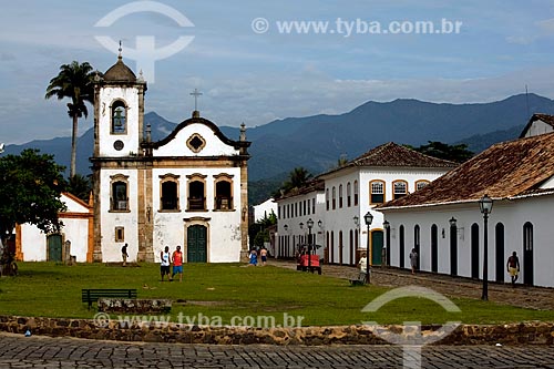  Subject: Santa Rita Church / Place: Paraty city - Costa Verde (Green Coast) region - Rio de Janeiro state - Brazil / Date: Janeiro 2010 