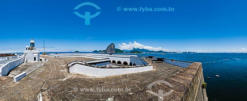  Subject: Santa Cruz fortress, unity of the Brazilian Army, located at the mouth of the Guanabara bay  / Place:  Niteroi city - Rio de Janeiro state - Brazil  / Date: 11/2009 