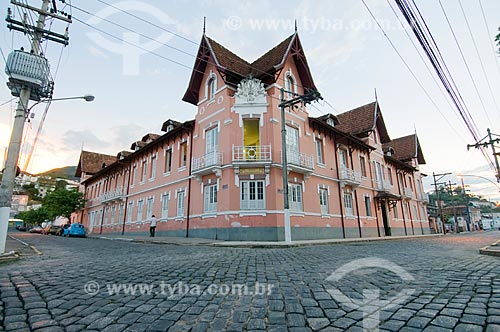  Subject: Hotel Valenciano, built in 1917, in Swiss chalet style  / Place:  Valença city - Rio de Janeiro state - Brazil  / Date: 11/2009 