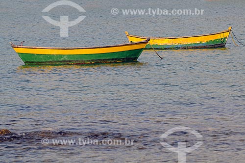  Subject: Boats anchored in Buzios  / Place:  Buzios city - Rio de Janeiro state - Brazil  / Date: 2009 