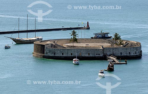  Subject: Forte de Sao Marcelo (Fort Sao Marcelo) commonly known as Forte do Mar (Fort Mar)  / Place:  Salvador city - Bahia state - Brazil  / Date: 2009 