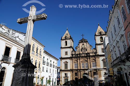  Subject: Sao Francisco church - Pelourinho  / Place:  Salvador city - Bahia state - Brazil  / Date: 2009 