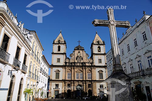  Subject: Sao Francisco church - Pelourinho  / Place:  Salvador city - Bahia state - Brazil  / Date: 2009 