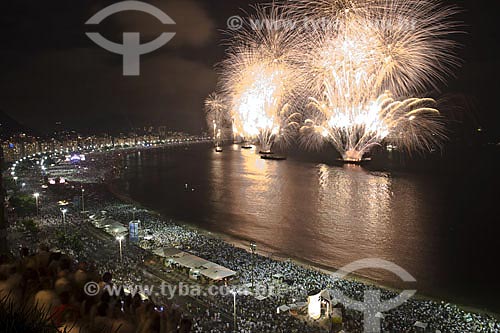  Subject: Fireworks during New Years Eve  / Place:  Rio de Janeiro city - Rio de Janeiro state - Brazil  / Date: 31/12/2009 