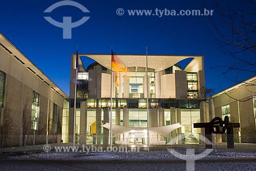  Subject: German Chancellery (Bundeskanzleramt), the head office of the German federal government  / Place:  Berlin city - Germany  / Date: 12/01/2009 