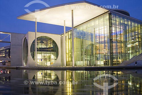  Subject: Marie Elisabeth Luders Hause, building which houses the German Parliament`s offices, library and repository  / Place:  Berlin city - Germany  / Date: 14/01/2009 