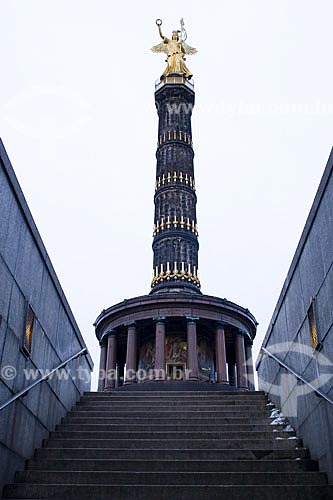  Subject: Victory Column (Siegessaule)  / Place:  Berlin city - Germany  / Date: 19/01/2009 