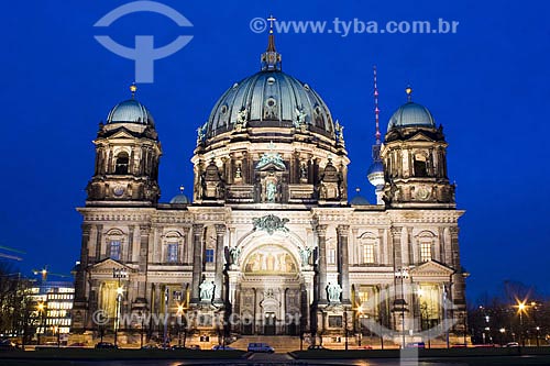  Subject: Supreme Parish and Cathedral Church (Berliner Dom)  / Place:  Berlin city - Germany  / Date: 20/01/2009 