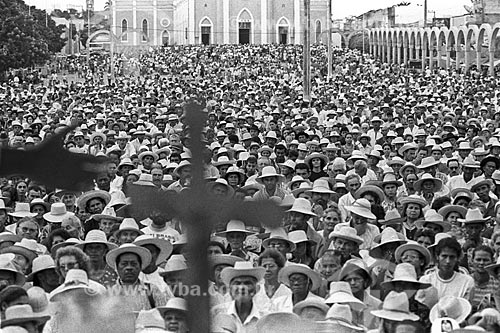  Subject: Catholic Procession at Juazeiro do Norte city  / Place:  Juazeiro do Norte city - Ceara state - Brazil  / Date: 11/1998 