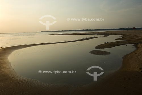  Subject: Beach of the Amazonas river  / Place:  Itacoatiara city - Amazonas state - Brazil  / Date:  