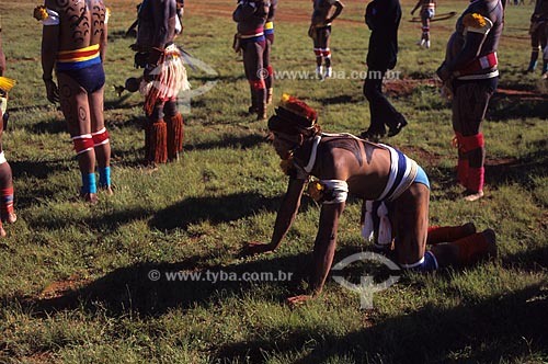  Subject: Celebration of the dia do índio (Indians day)  / Place:  Brasilia - Brazil  / Date: 2002 