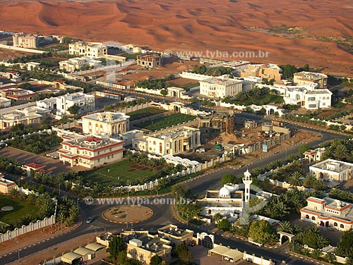  Subject: City of Al Ain in the desert / Place: Al Ain City - Abu Dhabi State - United Arab Emirates / Date: January 2009 