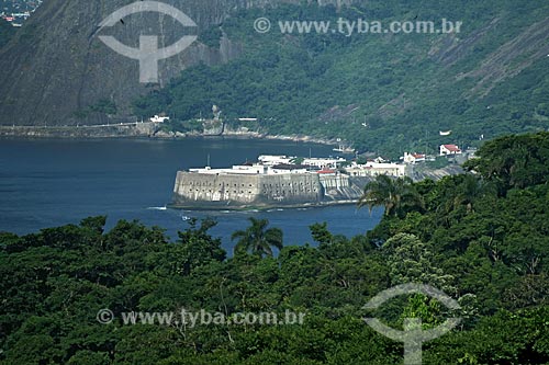 Subject: Santa Cruz Fortress viewed from the Sugar Loaf  / Place:  Niteroi city - Rio de Janeiro state - Brazil  / Date: 12/01/2010 