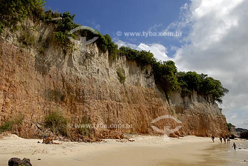  Subject: Cliffs of the Praia do Curral (Curral beach), currently known as the Baia dos Golfinhos (Golfinhos bay)  / Place:  Tibau do Sul city - Rio Grande do Norte state - Brazil  / Date: 06/2009 