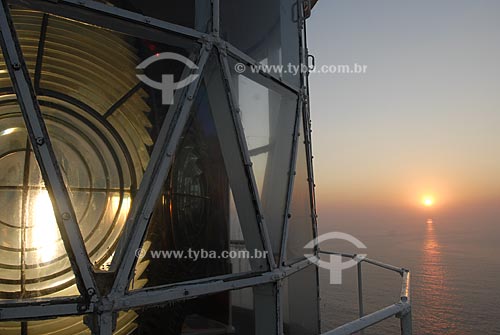  Subject: Sunrise at Ilha Rasa (Rasa island) lighthouse / Place: Rio de Janeiro state - Brazil / Date: 09/2009 