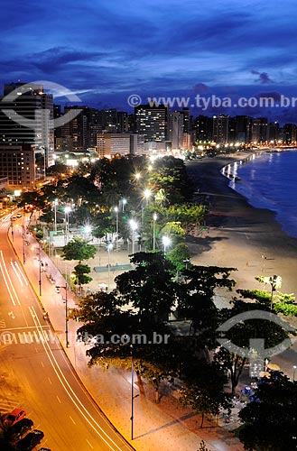  Subject: Night view of Iracema Beach / Place: Fortaleza city - Ceara state - Brazil / Date: 05/2009 