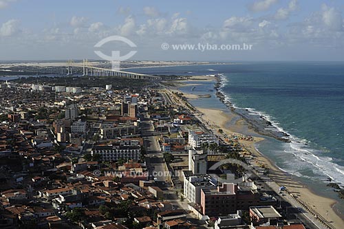  Subject: General view from Natal City, with the Newton Navarro Bridge in the background / Place: Natal city - Rio Grande do Norte state - Brazil / Date: 10/2009 