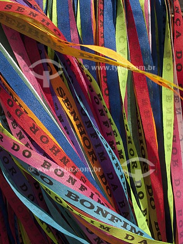  Subject: Ribbons of Nosso Senhor do Bonfim  / Place:  Salvador city - Bahia state - Brazil  / Date: 07/2009 