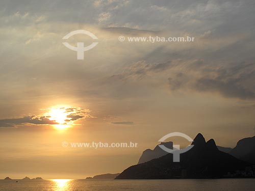  Subject: Sunset sight from Arpoador / Place: Rio de Janeiro City - Rio de Janeiro State - Brazil / Date: 02/2010 