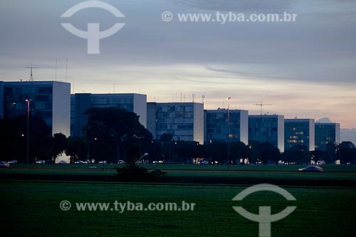  Subject: Esplanada dos Ministerios (Esplanade of Ministries)  / Place:  Brasilia city - DF (Federal District) - Brazil  / Date: 01/2010 