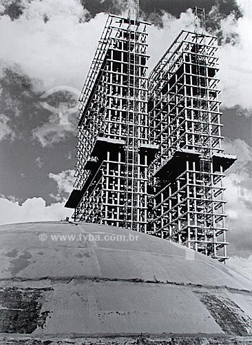  Subject: Construction of Brasilia city - National Congress  / Place:  Brasilia - DF (Federal District) - Brasil  / Date: 1959                          