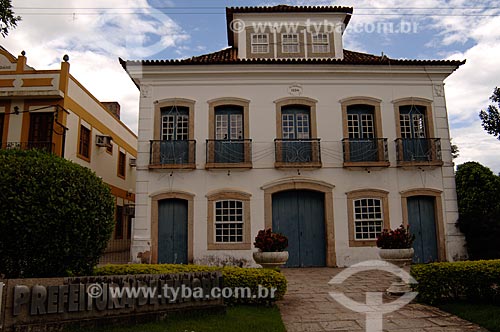  Subject: Facade of the Itaborai townhall  / Place:  Itaborai city - Rio de Janeiro state - Brazil  / Date: 01/2007 