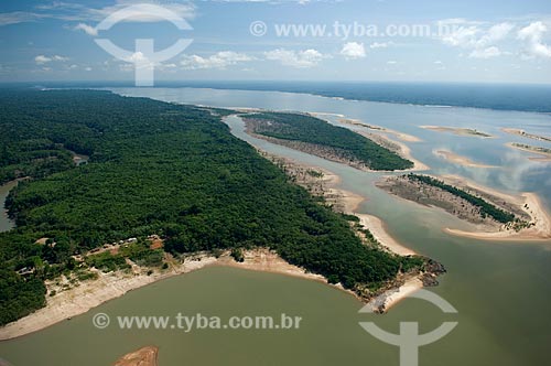  Subject: Amazon lake at the south side of Nova Olinda do Norte  / Place:  Amazonas state - Brazil  / Date: 11/2007 