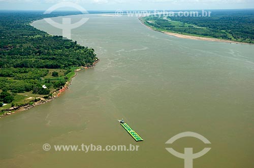  Subject: Madeira River, at the North of Olinda do Norte city  / Place:  Amazonas state - Brazil  / Date: 11/2007 