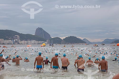  Subject: Start of Travessia dos Fortes (Oceanic Crossing between two Forts) - the event attracted over 2,500 participants who swam the distance of 3350 kilometers between the Fort of Copacabana and the Fort of Leme / Place: Rio de Janeiro City - Rio 