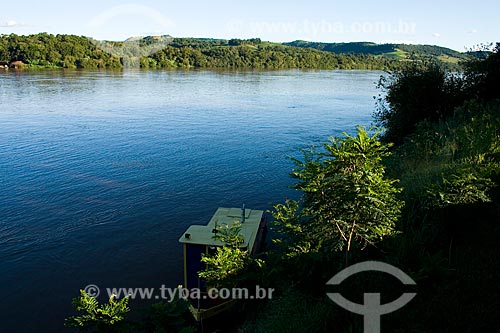  Subject: Uruguai River, state border between Santa Catarina and Rio Grande do Sul / Place: Mondai - Santa Catarina state - Brazil / Date: 02/2010 