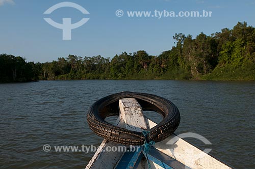  Subject: Typical boat of the amazon  / Place: Boa Vista do Acara village - Pará state - Brazil / Date: 01/11/2009 
