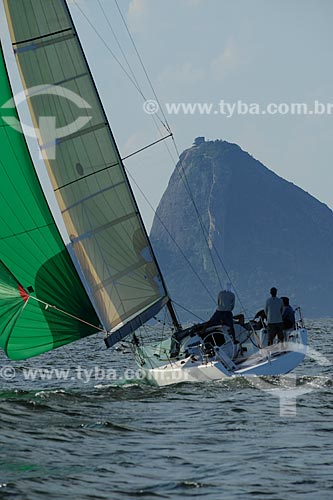  Subject: Sailboat with Sugar Loaf in the background / Place: Rio de Janeiro - Brazil / Date: 04/2010 