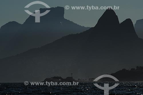  Subject: Pedra da Gavea and  Dois Irmaos Mountain / Place: Rio de Janeiro - Brazil / Date: 04/2010 