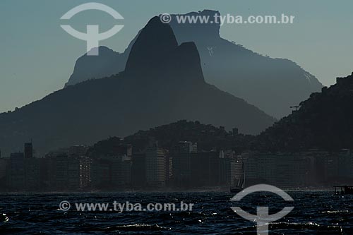  Subject: Pedra da Gavea and  Dois Irmaos Mountain / Place: Rio de Janeiro - Brazil / Date: 04/2010 
