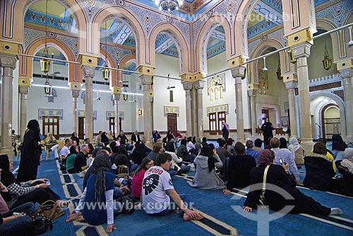  Subject: Lecture about Islam made by a priest for visitors not Islamists in Jumeirah Mosque / Place: Dubai - United Arab Emirates  / Date: Janeiro 2009 