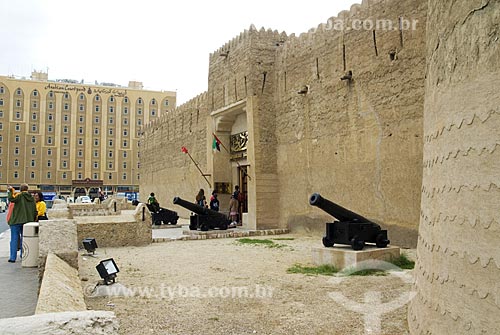  Subject: Main entrance of Historic Museum - the old Fort facade  / Place: Dubai - United Arab Emirates  / Date: Janeiro 2009 