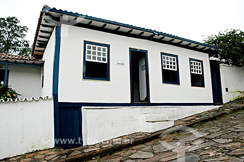  Subject: House where Juscelino Kubitshek was born  / Place:  Diamantina city - Minas Gerais state - Brazil  / Date: 12/2008 