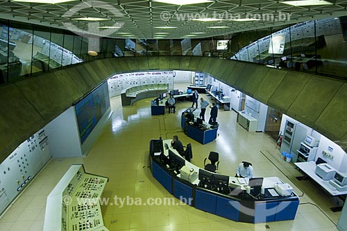  Subject: Control room of Itaipu Hydroelectric Power Plant  / Place:  Foz do Iguacu city - Parana state - Brazil  / Date: 08/06/2009 