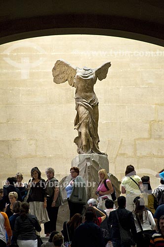  Subject: Winged Victory of Samothrace (Nike of Samothrace) in Louvre Museum / Place: Paris - France / Date: 09/2009  