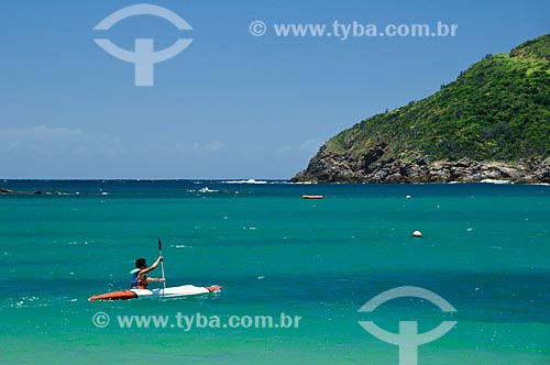  Subject: Kayak in the Ferradura Beah  / Place:  Buzios - Rio de Janeiro state - Brazil  / Date: 12/2008 