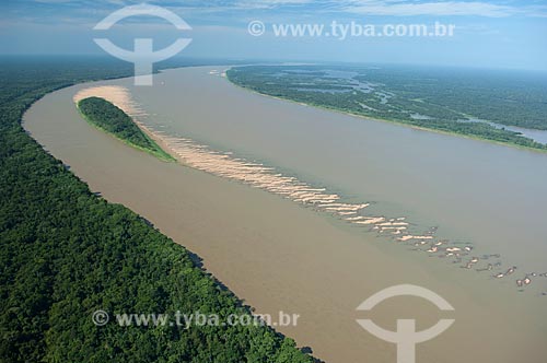  Subject: Aerial view of the Madeira River  / Place:  Amazonas state - Brazil  / Date: 03/11/2007 