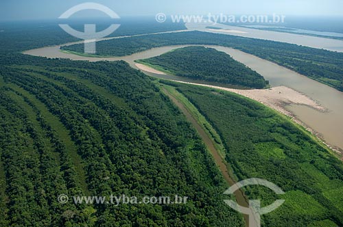  Subject: Aerial view of the Madeira river  / Place:  Amazonas state - Brazil  / Date: 11/2007 