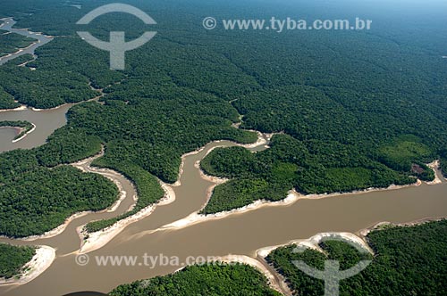 Subject: Aerial view of the Igapo-açu River  / Place:  Amazonas state - Brazil  / Date: 03/11/2007 