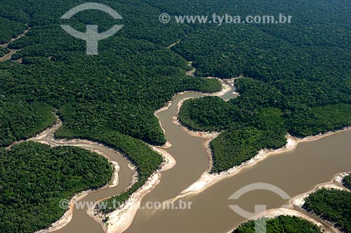  Subject: Aerial view of the Igapo-açu River  / Place:  Amazonas state - Brazil  / Date: 03/11/2007 