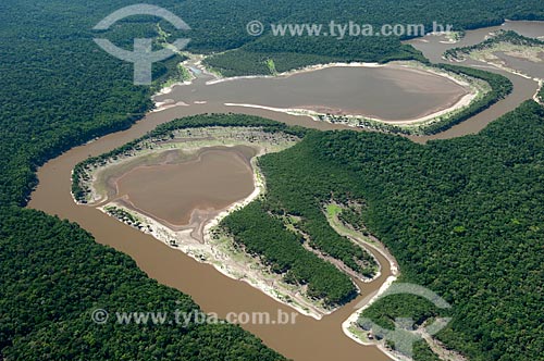  Subject: Aerial view of the Igapo-açu River  / Place:  Amazonas state - Brazil  / Date: 03/11/2007 