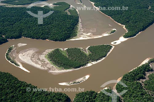  Subject: Aerial view of the Igapo-açu River  / Place:  Amazonas state - Brazil  / Date: 03/11/2007 