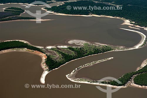  Subject: Aerial view of the Igapo-açu River  / Place:  Amazonas state - Brazil  / Date: 03/11/2007 