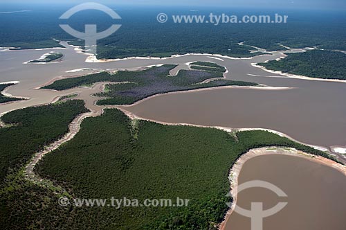  Subject: Aerial view of the Igapo-açu River  / Place:  Amazonas state - Brazil  / Date: 03/11/2007 