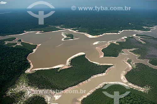  Subject: Aerial view of the Igapo-açu River  / Place:  Amazonas state - Brazil  / Date: 03/11/2007 