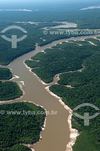  Subject: Aerial view of the Igapo-açu River  / Place:  Amazonas state - Brazil  / Date: 03/11/2007 